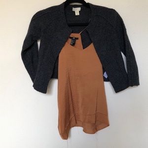 Grey over top